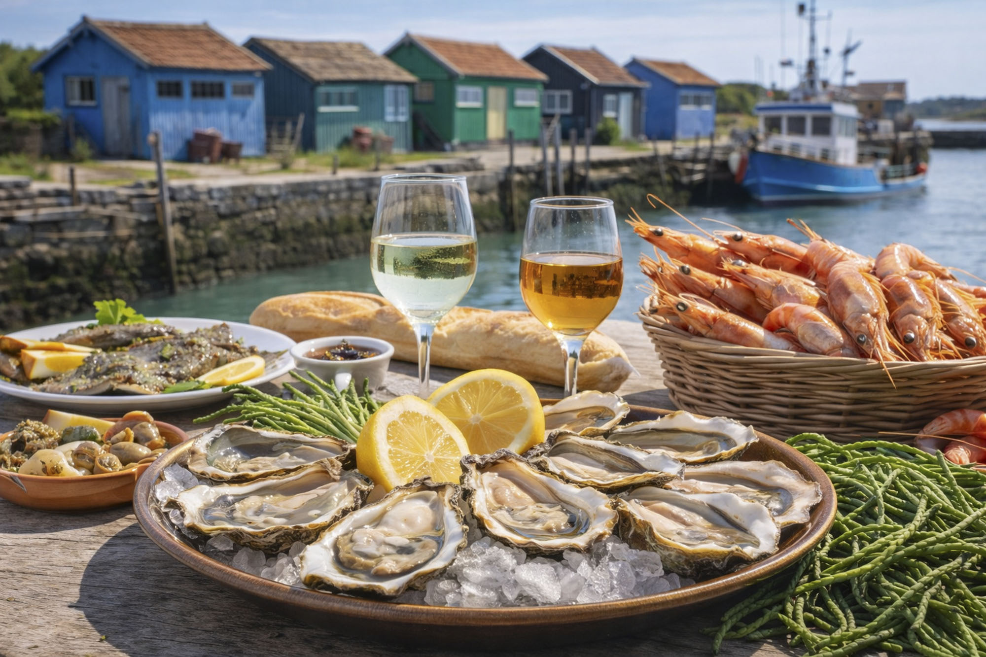 camping-la-campiere-marche-de-fruits-de-mer-a-la-cotiniere